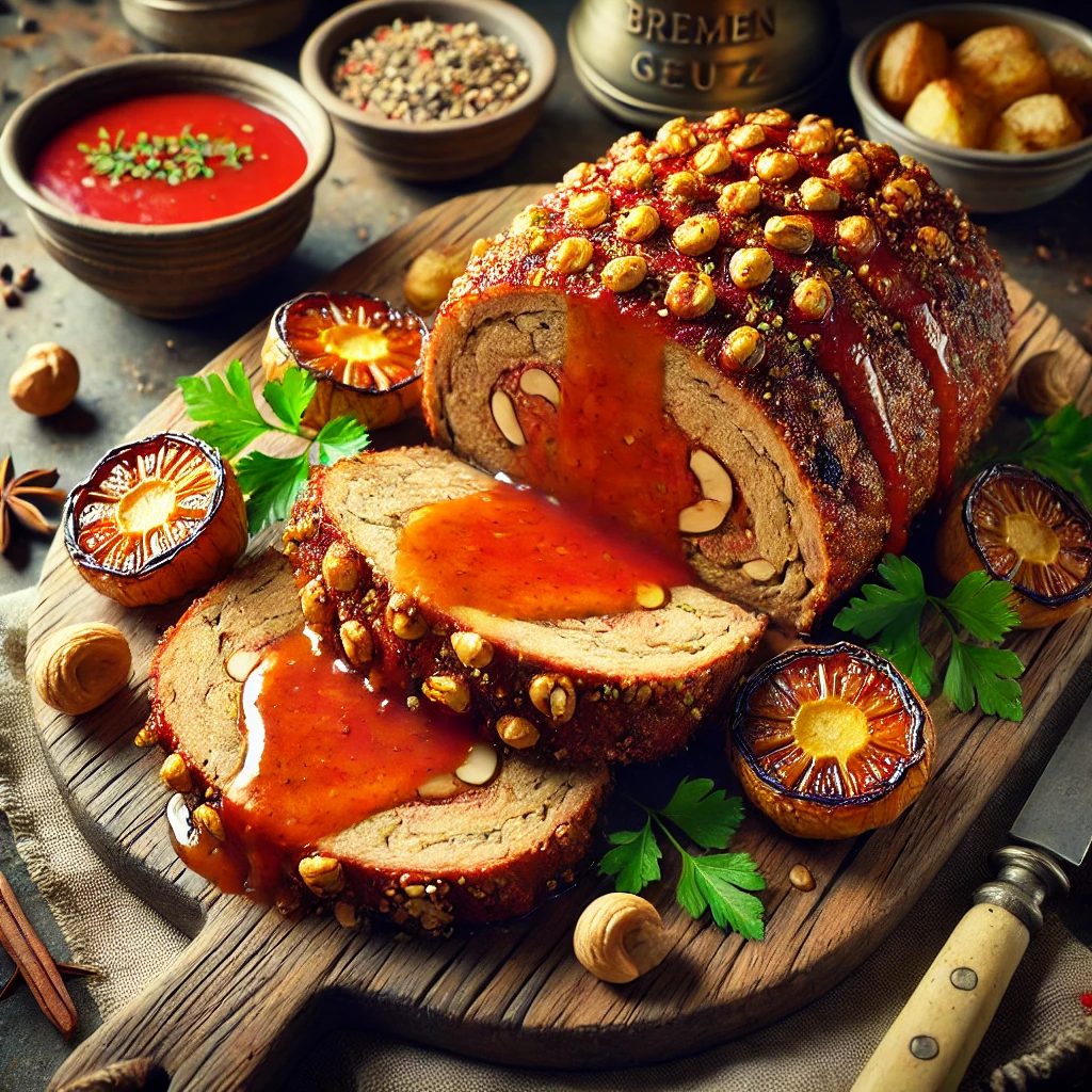 16.12.2024: Vegetarischer Nussbraten mit Bremer Bratengewürz