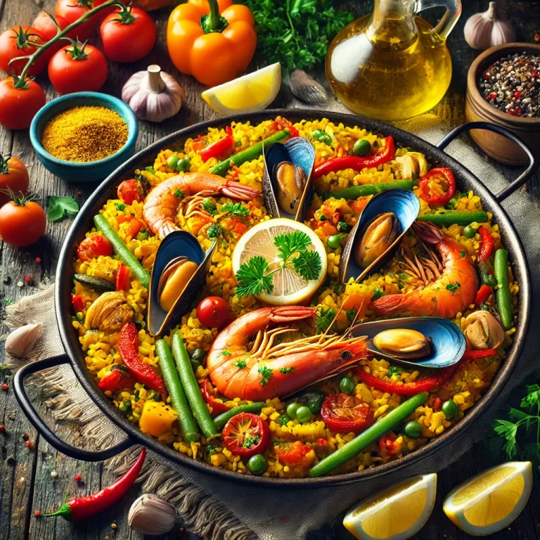19.12.2024: Paella mit Meeresfrüchten