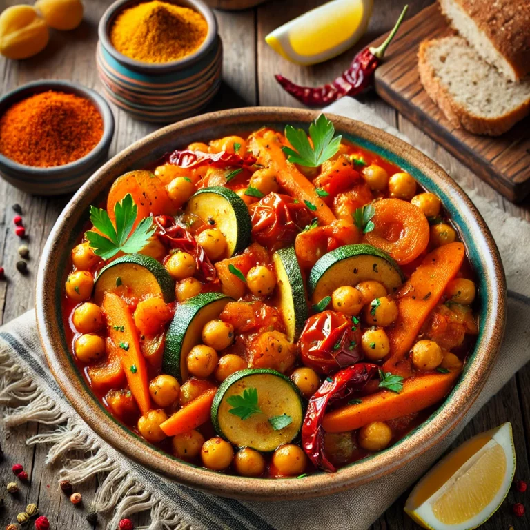 22.12.2024: Orientalische Gewürz-Kichererbsen mit Gemüse