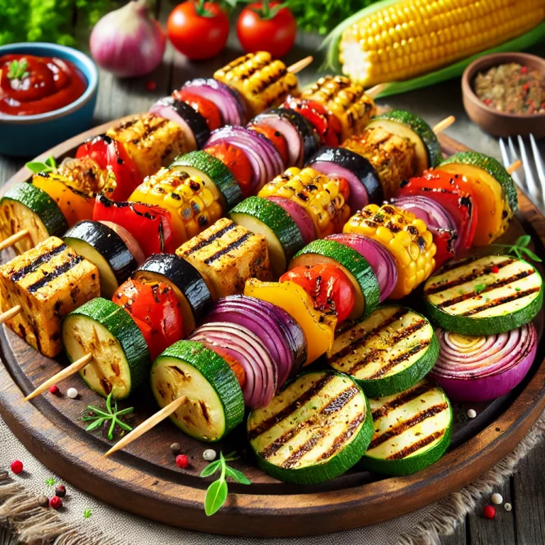 9.12.2024: Gegrillte Gemüsespieße mit Magic Dust